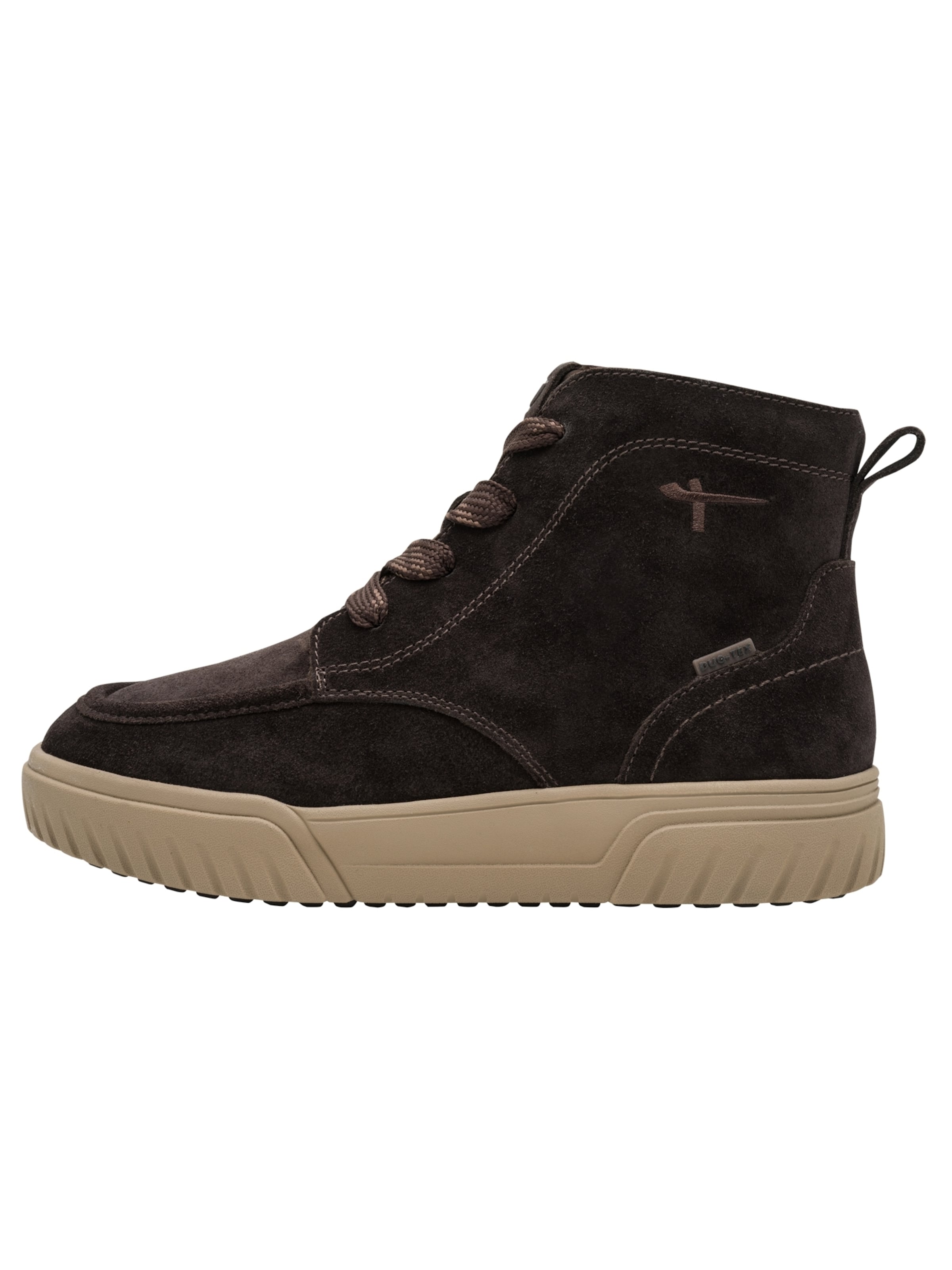Tamaris Lace-up bootie in Brown