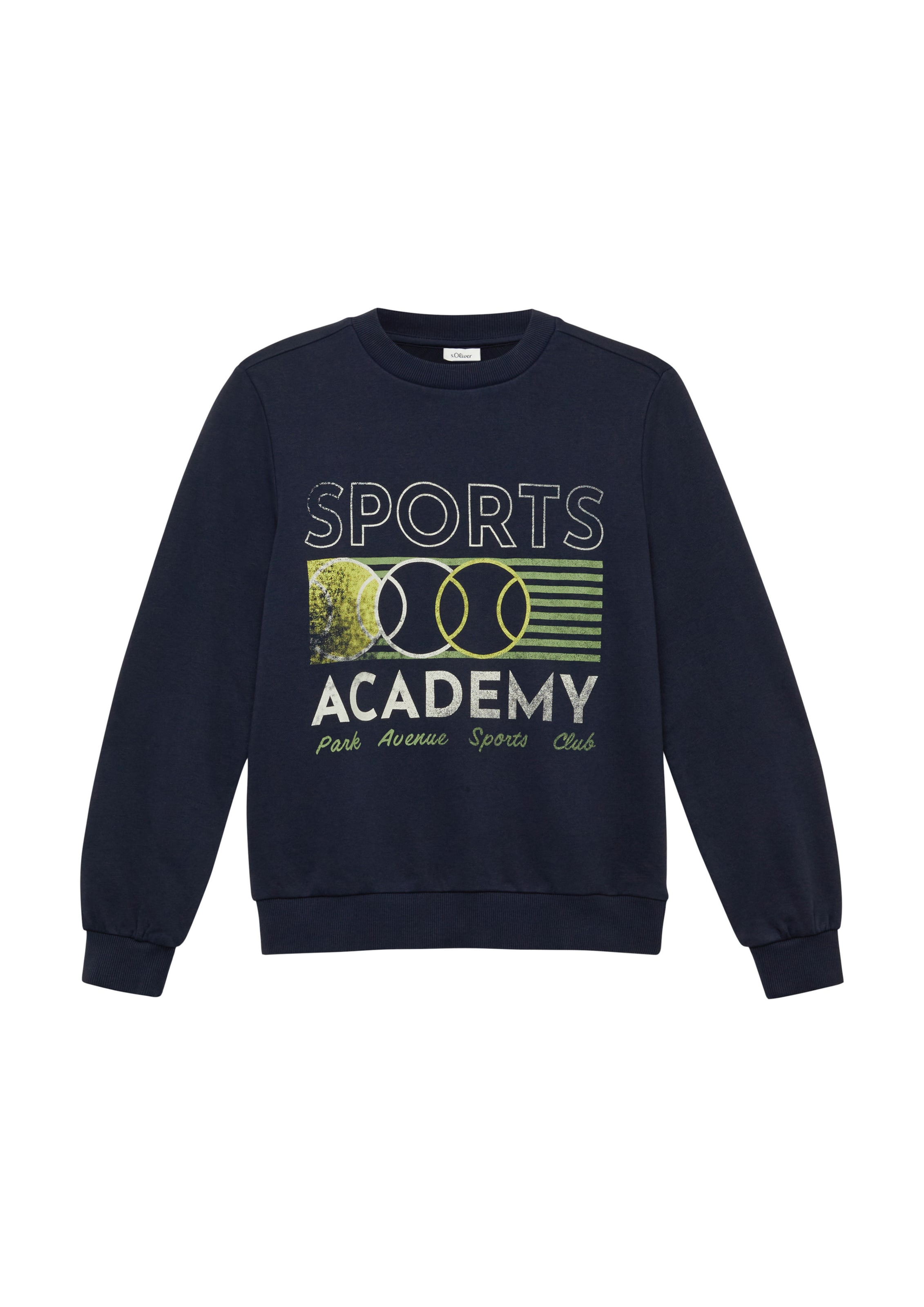 Sweat s.Oliver en bleu : devant