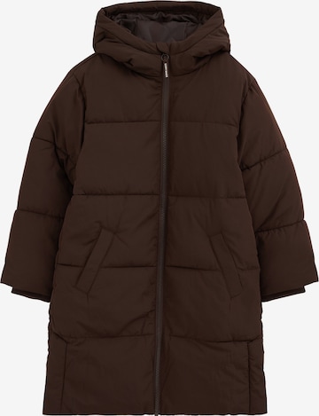 WE Fashion Pitkä takki värissä ruskea: etupuoli