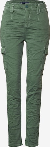 STREET ONE Loose fit Jeans in Green: front