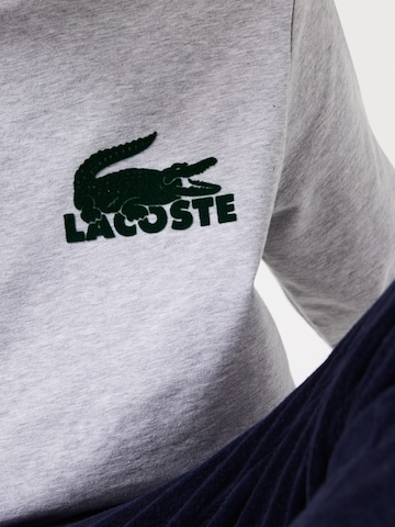 Sweat-shirt LACOSTE en gris