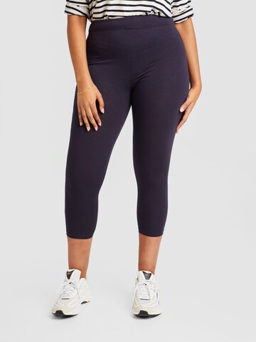 Skinny Leggings 'TIME' ONLY Carmakoma en bleu : devant