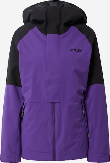 OAKLEY Sportsjakke 'CAMELLIA' i lilla / svart, Produktvisning