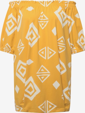 T-shirt Ulla Popken en orange : devant