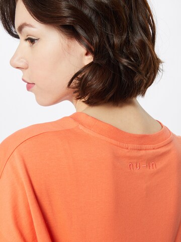 T-shirt NU-IN en orange