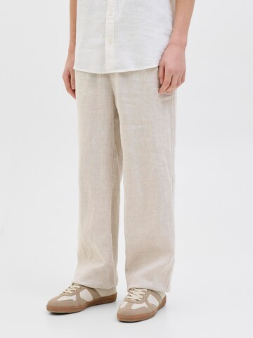 Jack & Jones Junior Loosefit Bukser i beige: forside