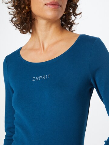 ESPRIT Shirt in Blauw