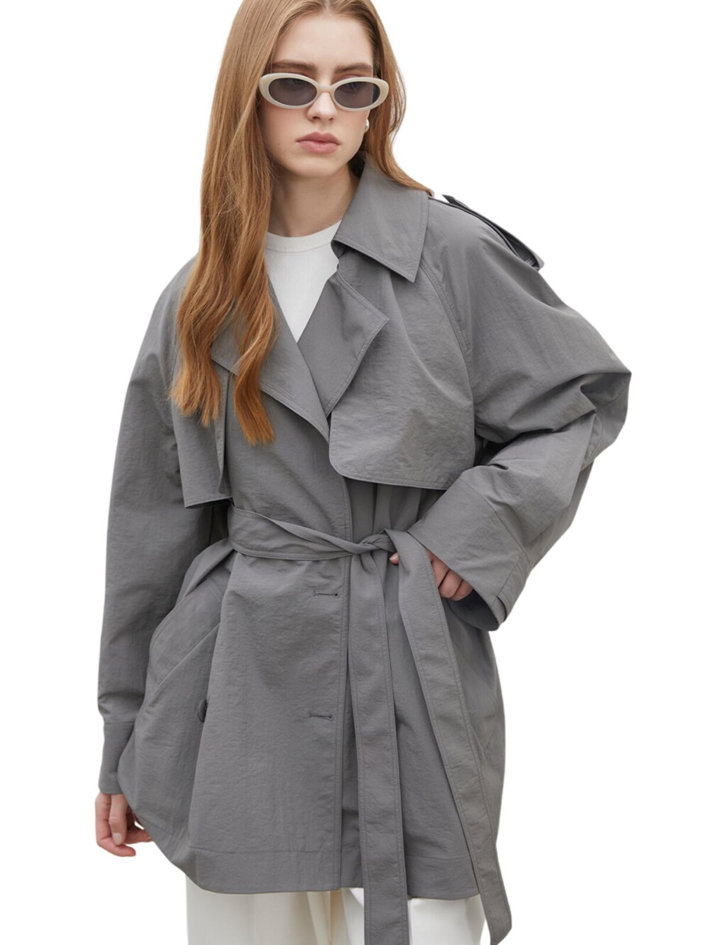 MANUKA Winter Jacket in Grey