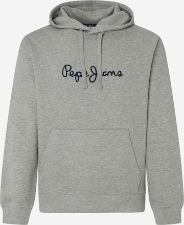 Sweat-shirt 'New Joe' Pepe Jeans en gris : devant