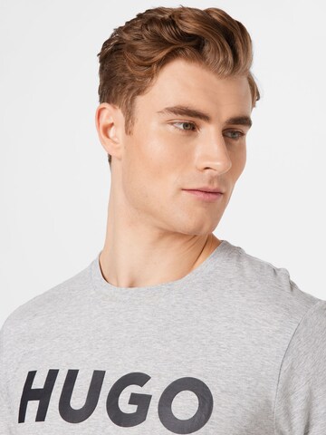 HUGO T-Shirt 'Dulivio' in Grau