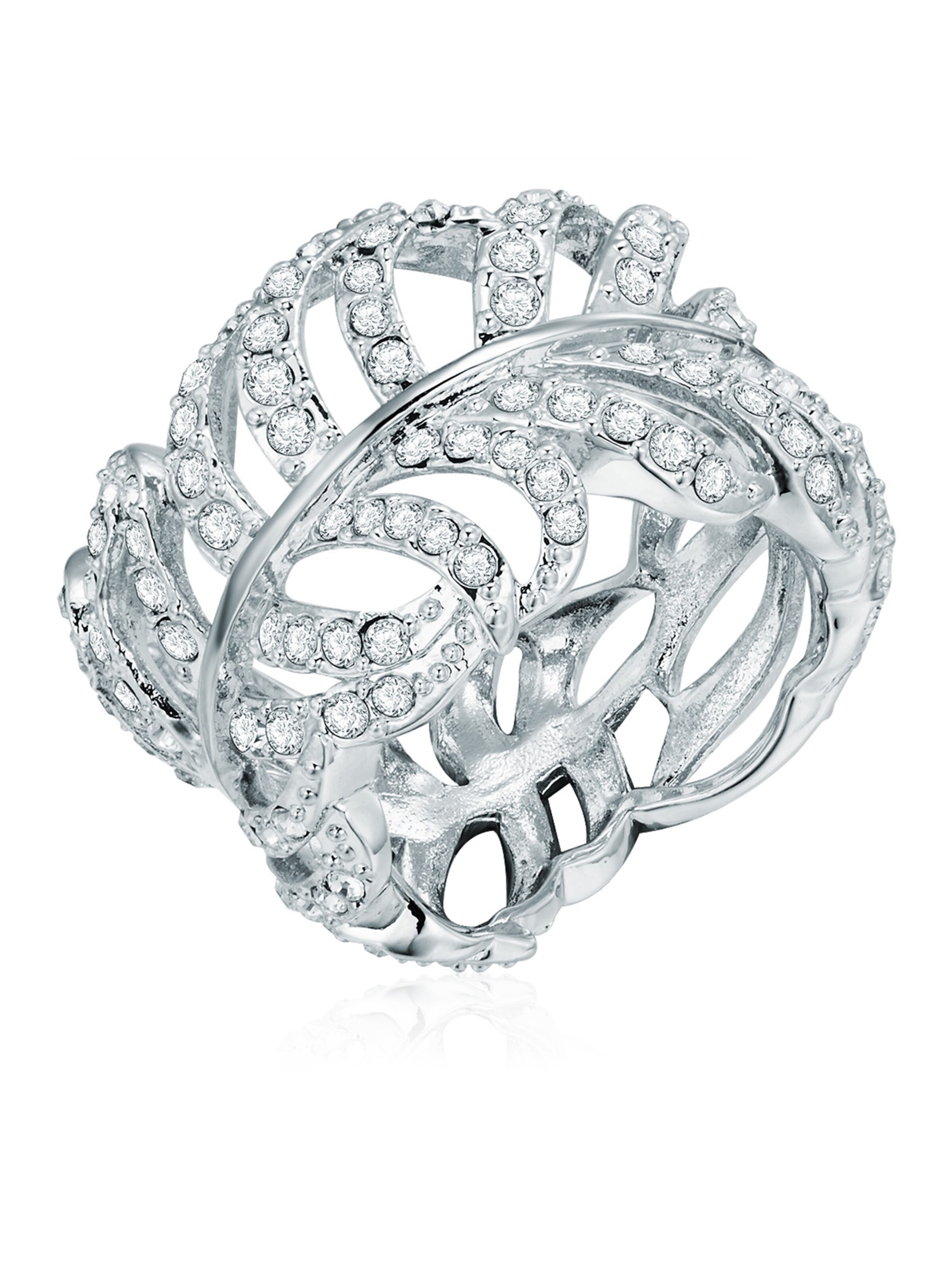 Bague Lulu & Jane en argent : devant