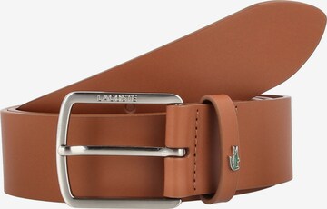 LACOSTE Riem in Bruin: voorkant