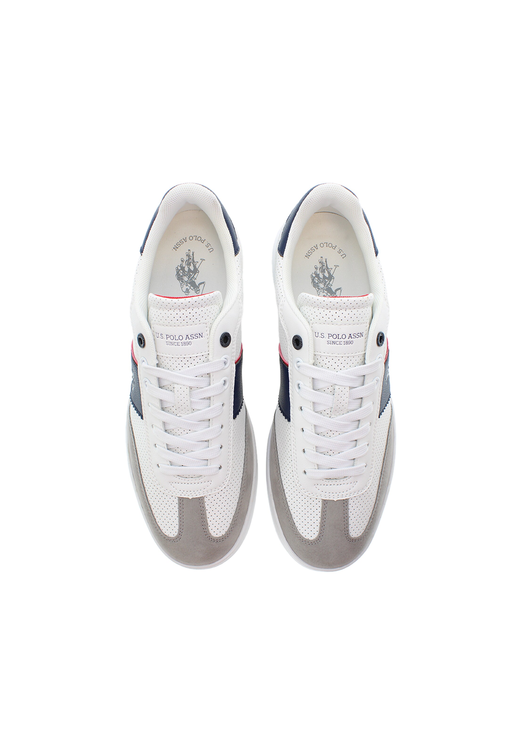 U.S. POLO ASSN. Sneakers laag 'Campy' in Wit