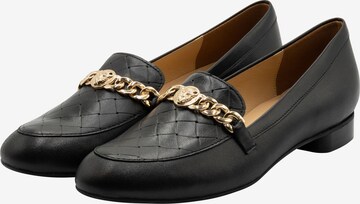 usha BLACK LABEL Slipper in Schwarz