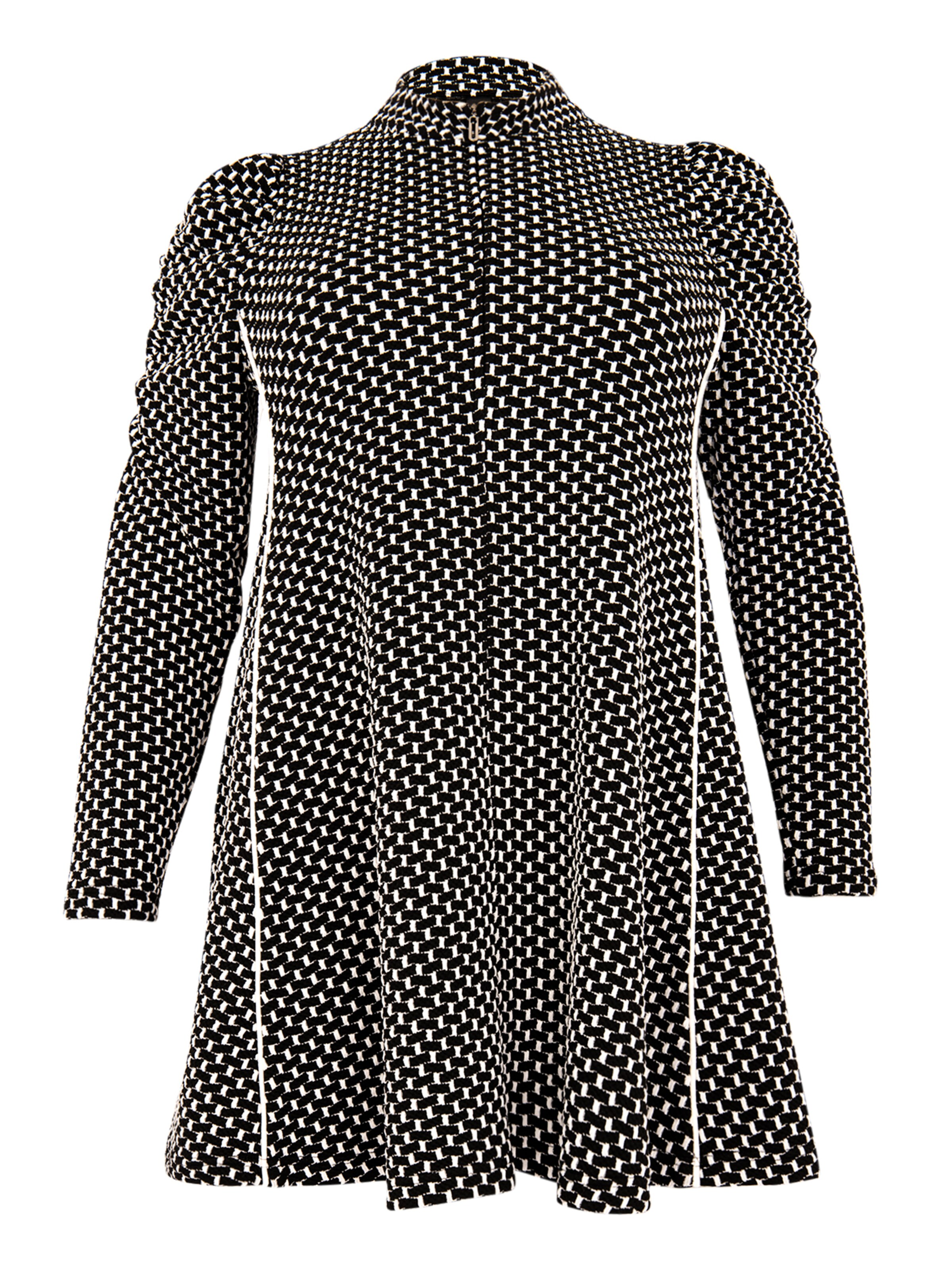 YOEK Tunic in Black: front