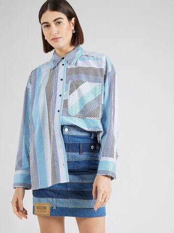 Munthe Blouse 'MATRIMI' in Blauw: voorkant