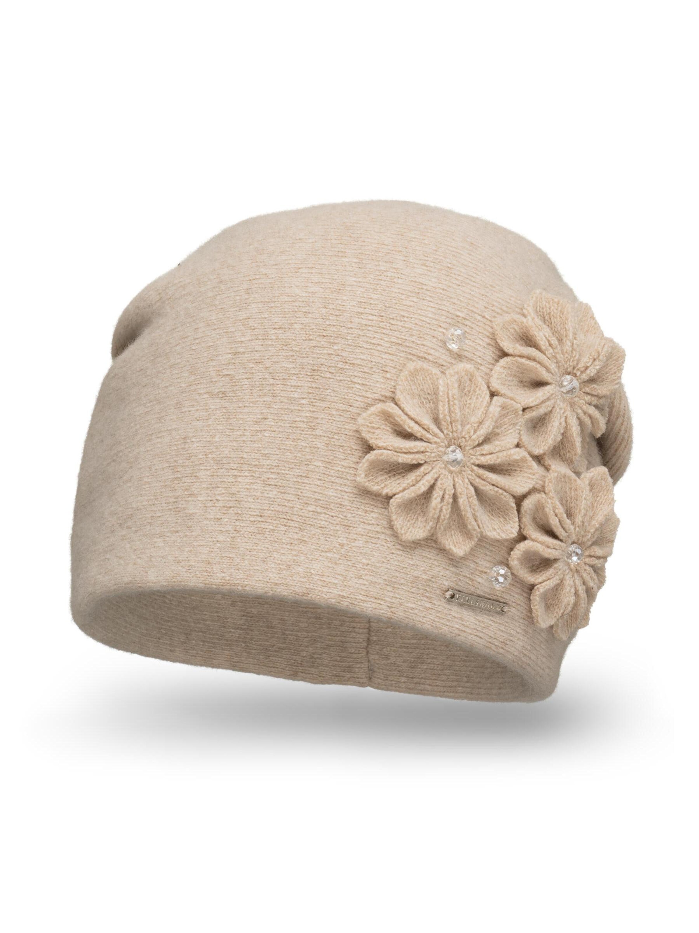 Vivisence Mütze '7053'‌‌‌‌‌ in Beige: Vorderseite