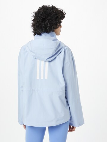 ADIDAS SPORTSWEAR Zunanja jakna 'Traveer' | modra barva