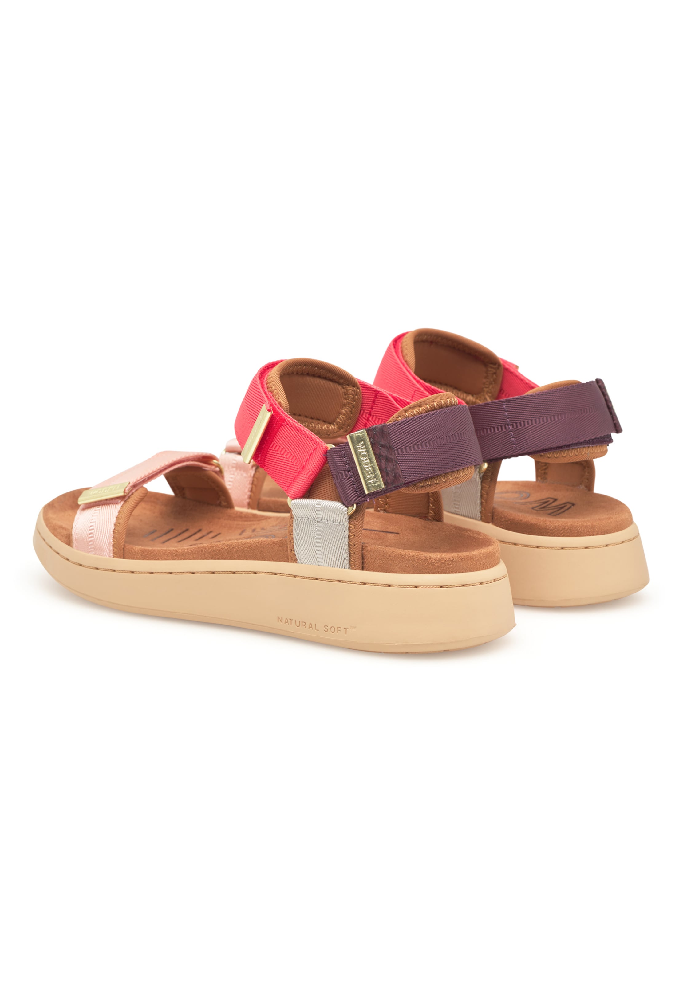 WODEN Sandals 'Line' in Pink