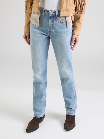 LEVI'S ® Štandardný strih Džínsy '501®' - Modrá: predná strana