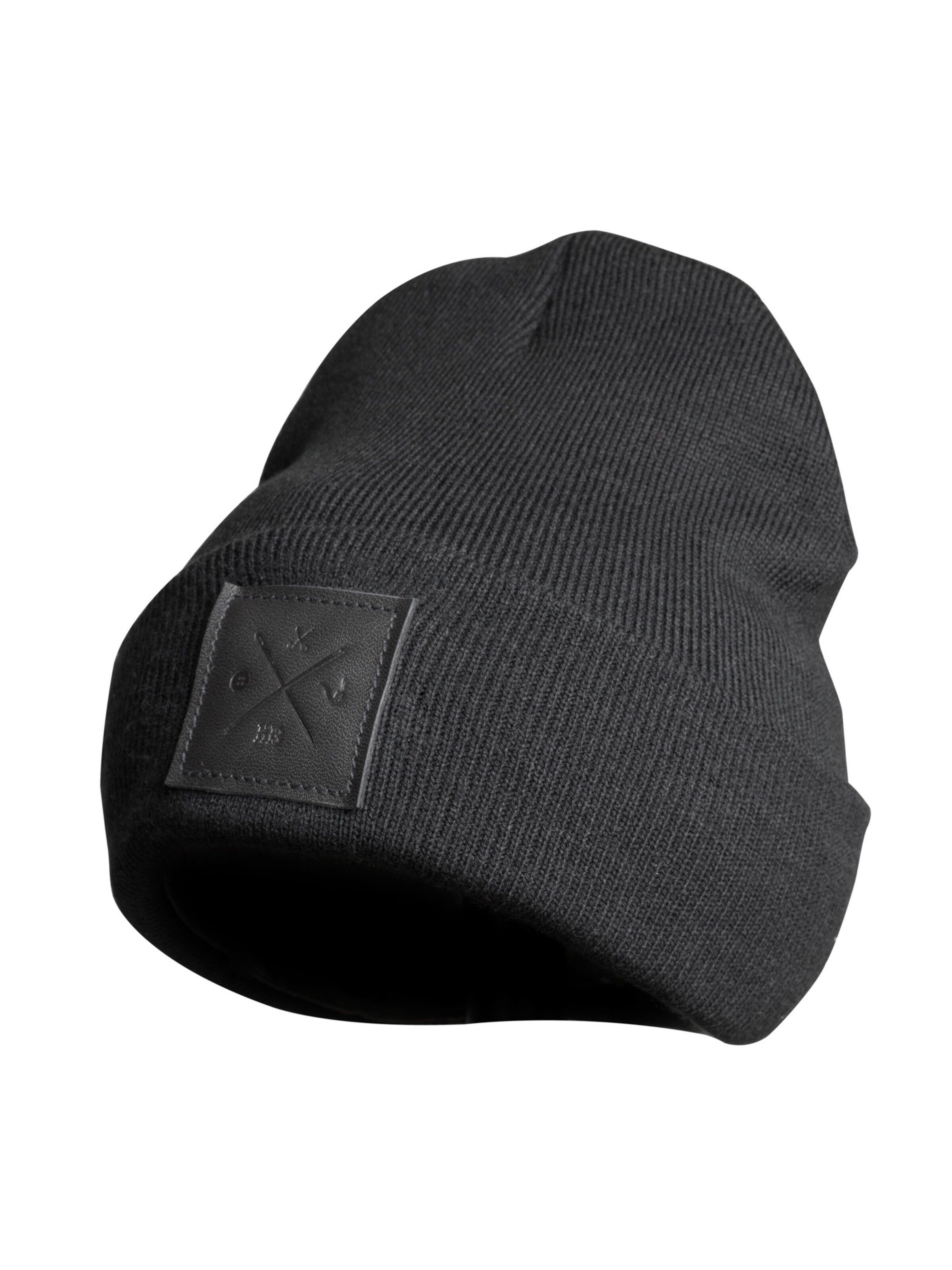 Manufaktur13 Mütze 'Rough'‌‌‌‌‌‌‌ in Schwarz