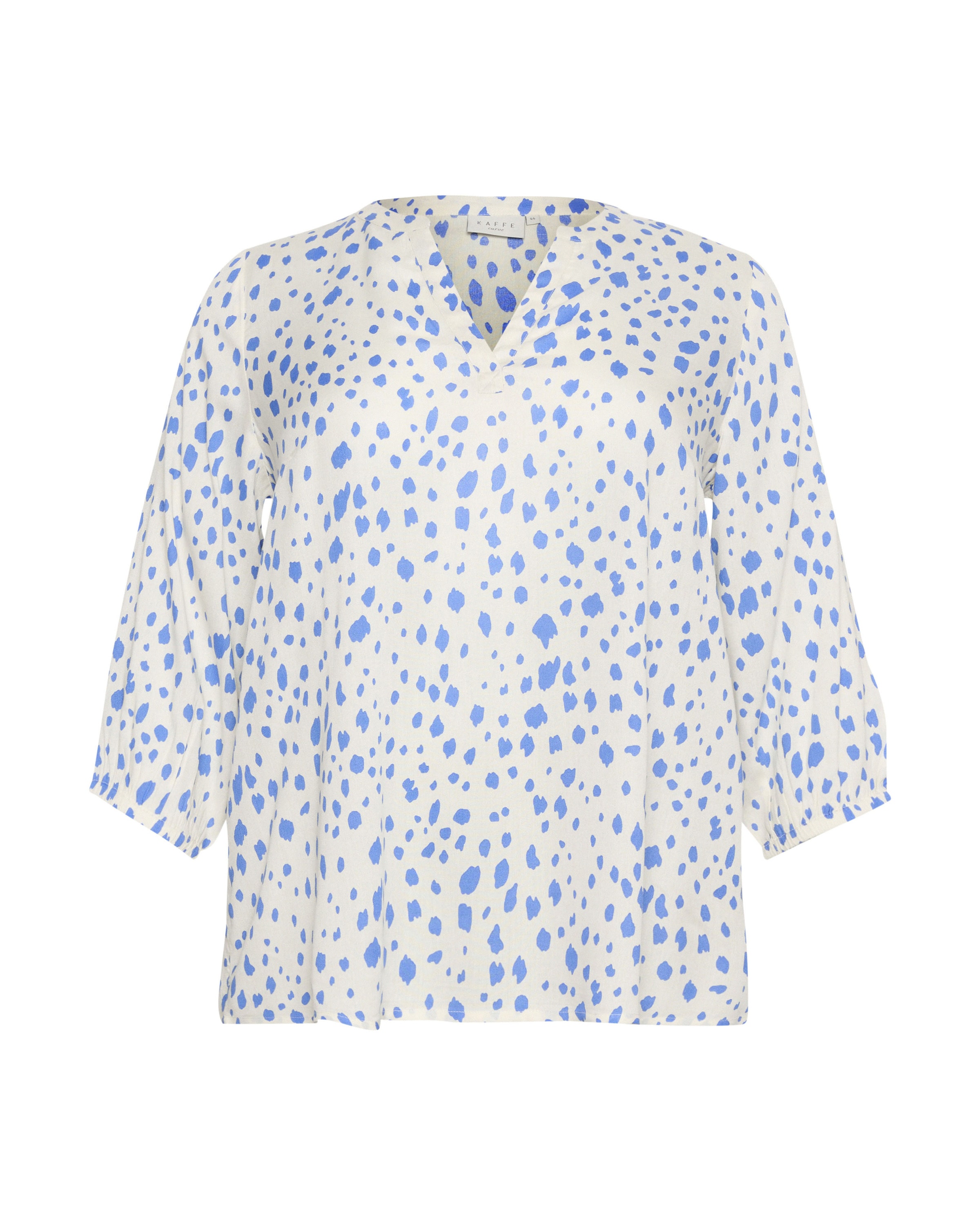 KAFFE CURVE Bluse 'Claira' in Weiß: Vorderseite