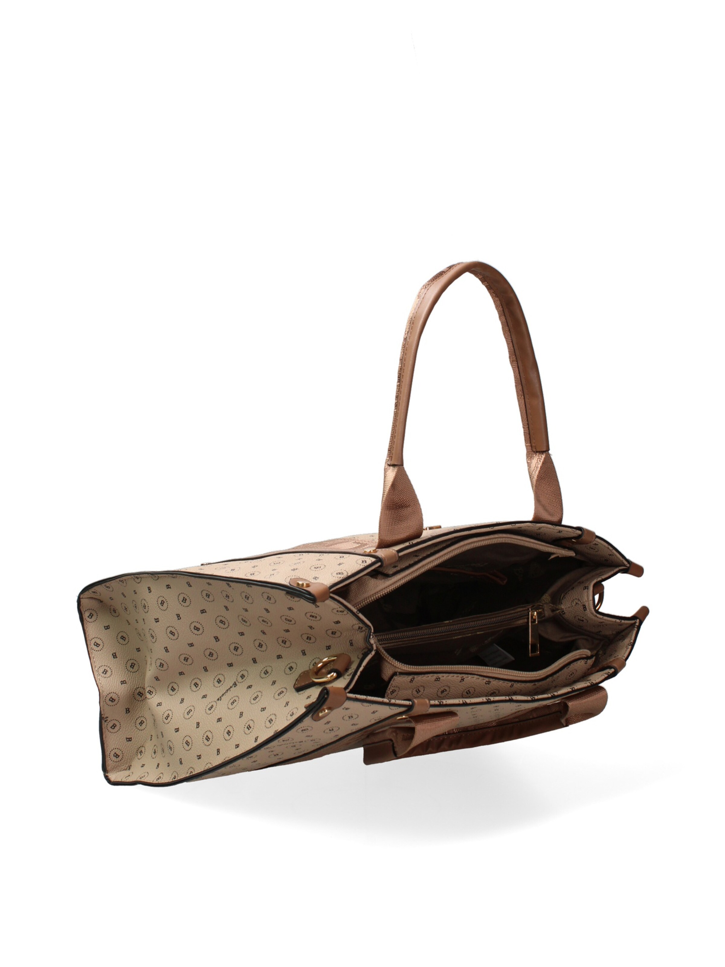 Briciole Shoulder Bag in Beige