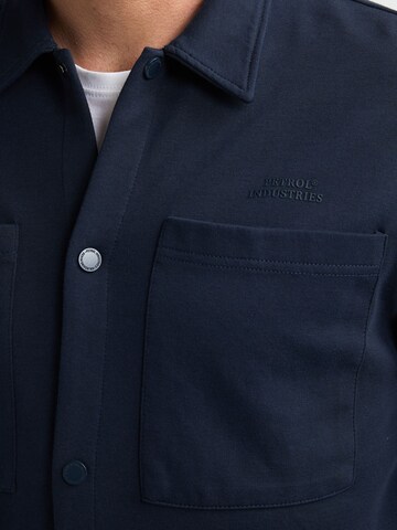 PETROL INDUSTRIES MEN Regular fit Overhemd 'Camino' in Blauw