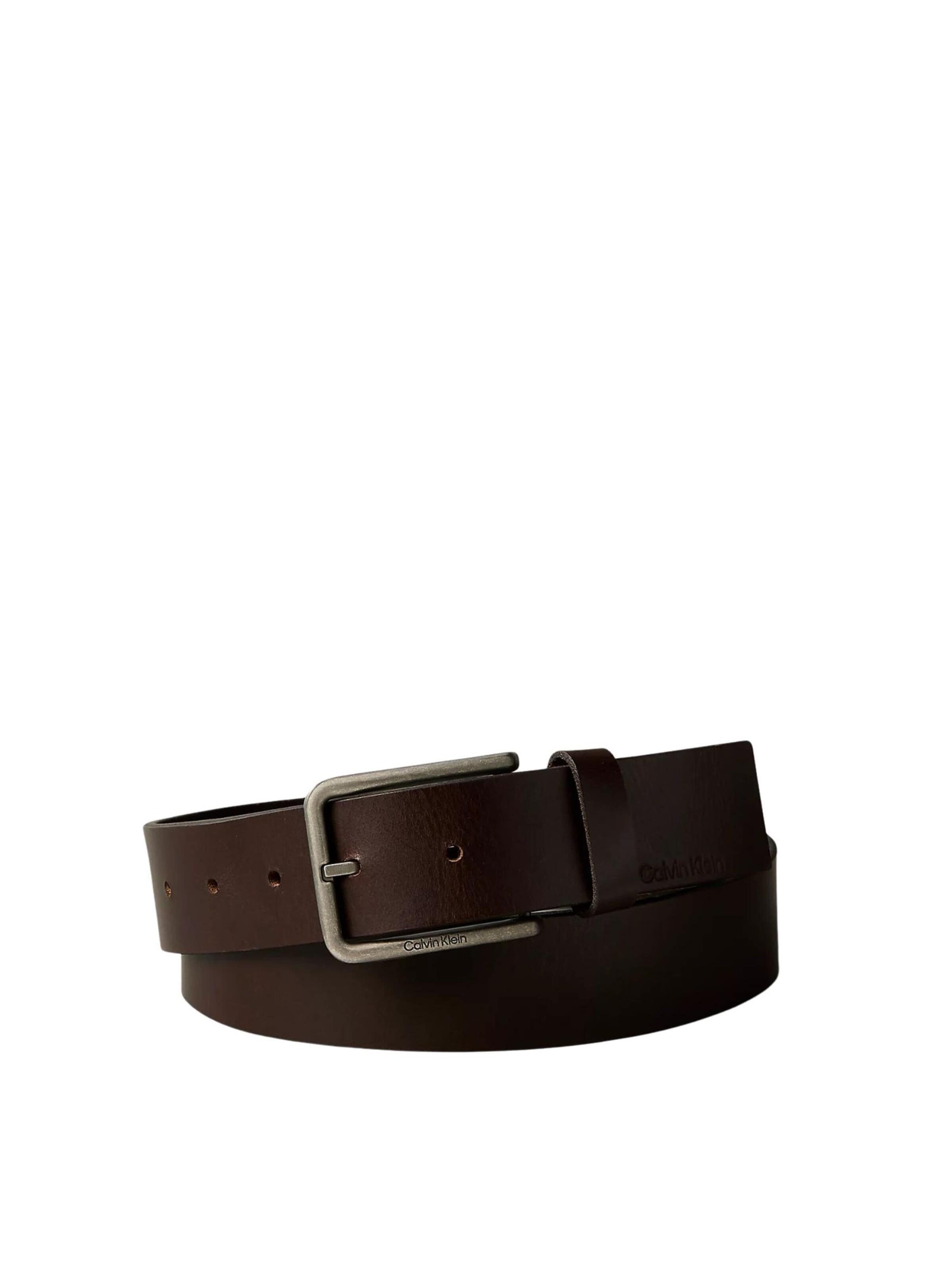 Calvin Klein Riem 'CINTURA' in Bruin: voorkant