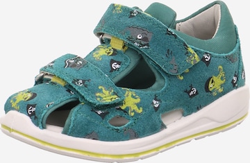 SUPERFIT Отворени обувки 'BOOMERANG' в зелено: отпред