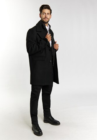 DreiMaster Klassik Between-Seasons Coat in Black