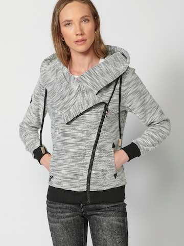 KOROSHI Strickjacke in Weiß