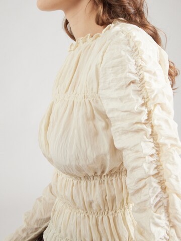 TOPSHOP Bluse in Beige