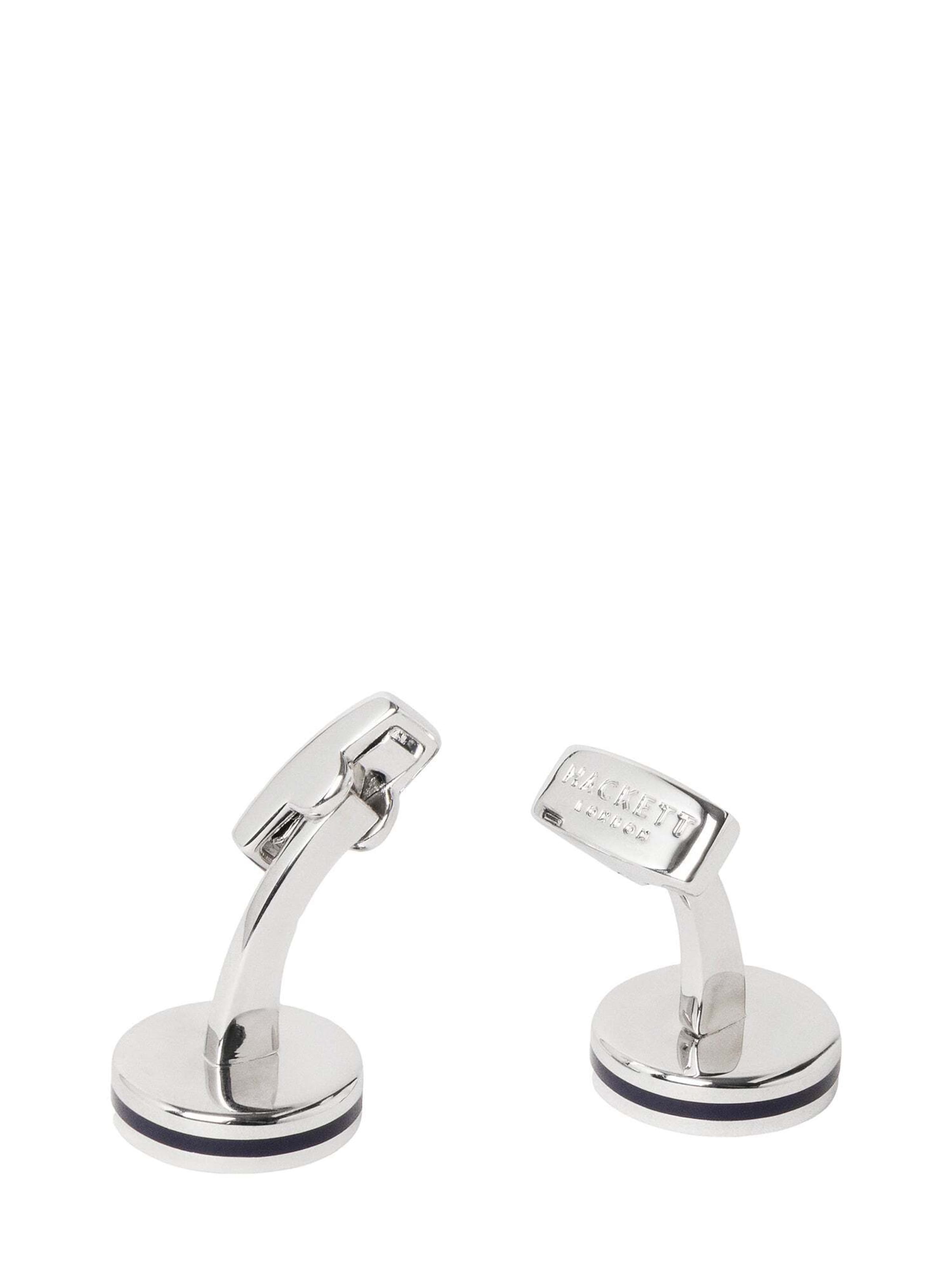 Boutons de manchette Hackett London en argent