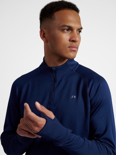 Newline Sportsweatshirt in de kleur Navy, Productweergave