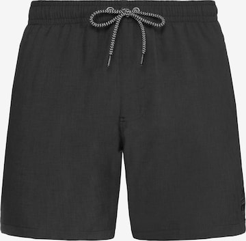 PROTEST Badeshorts 'Davey' in Schwarz: Vorderseite