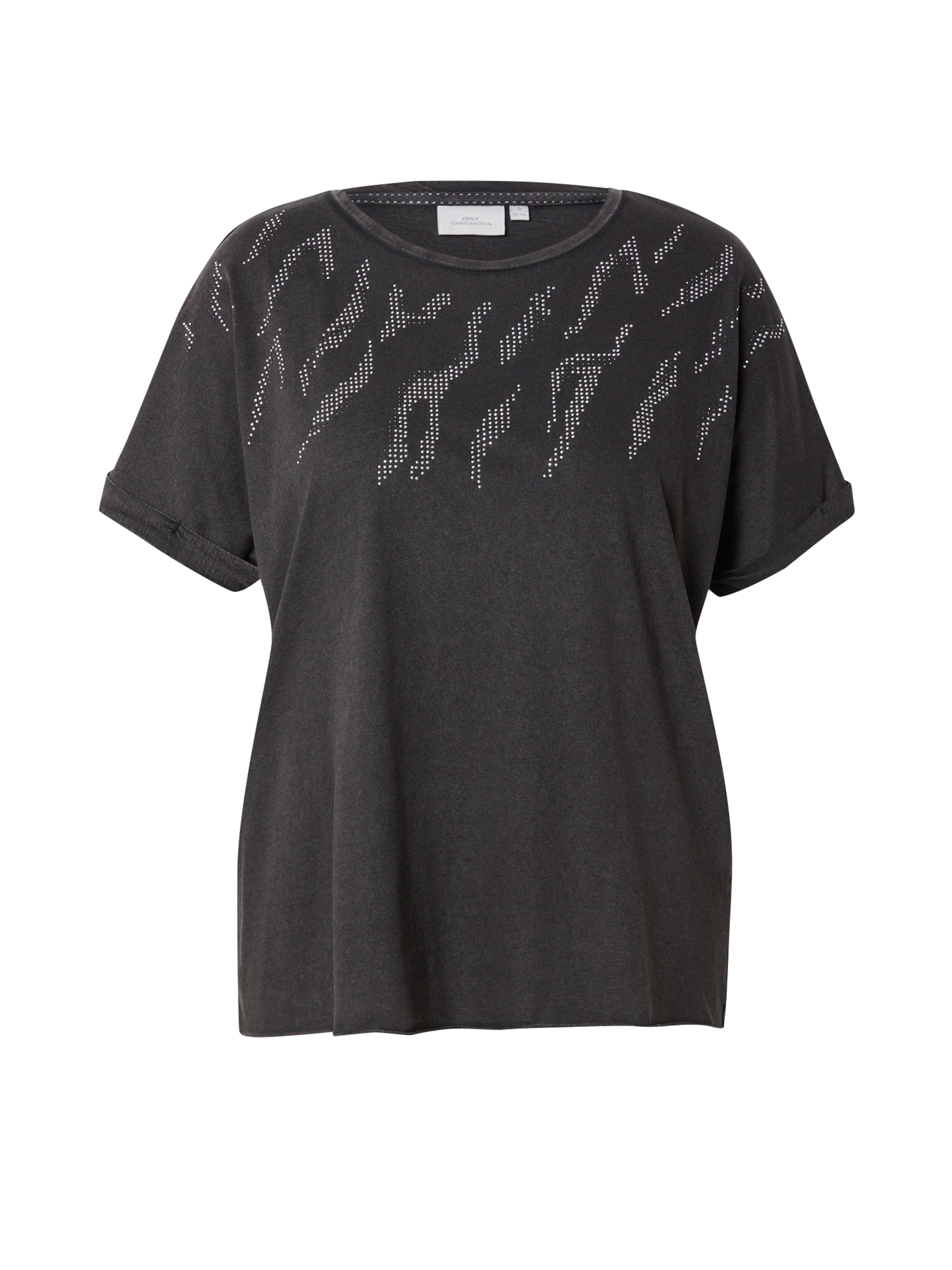 ONLY Carmakoma Shirt 'CARLIFE' in Black: front