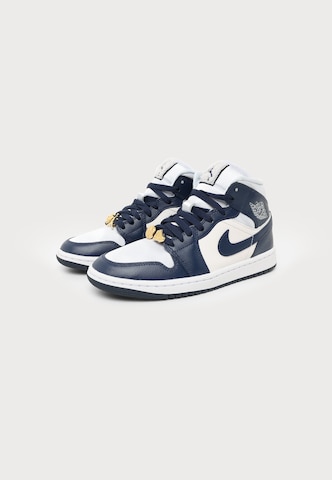 pelēks Jordan Augstie brīvā laika apavi 'Air Jordan 1 Mid SE'