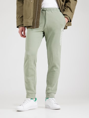 žalia JACK & JONES Siaurėjantis Kelnės 'JPSTGORDON': priekis