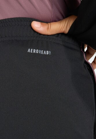 ADIDAS PERFORMANCE Slim fit Sports trousers 'Real Madrid Tiro 25 Competition' in Black