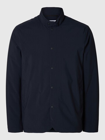 Veste mi-saison SELECTED HOMME en bleu : devant
