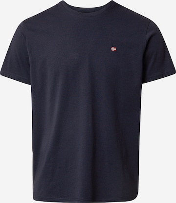 T-Shirt 'SALIS' NAPAPIJRI en bleu : devant