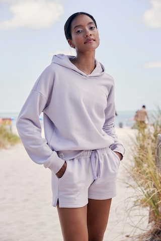 LASCANA Sweatshirt in Lila: predná strana