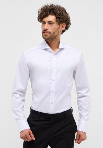 ETERNA Slim fit Zakelijk overhemd in Blauw: voorkant