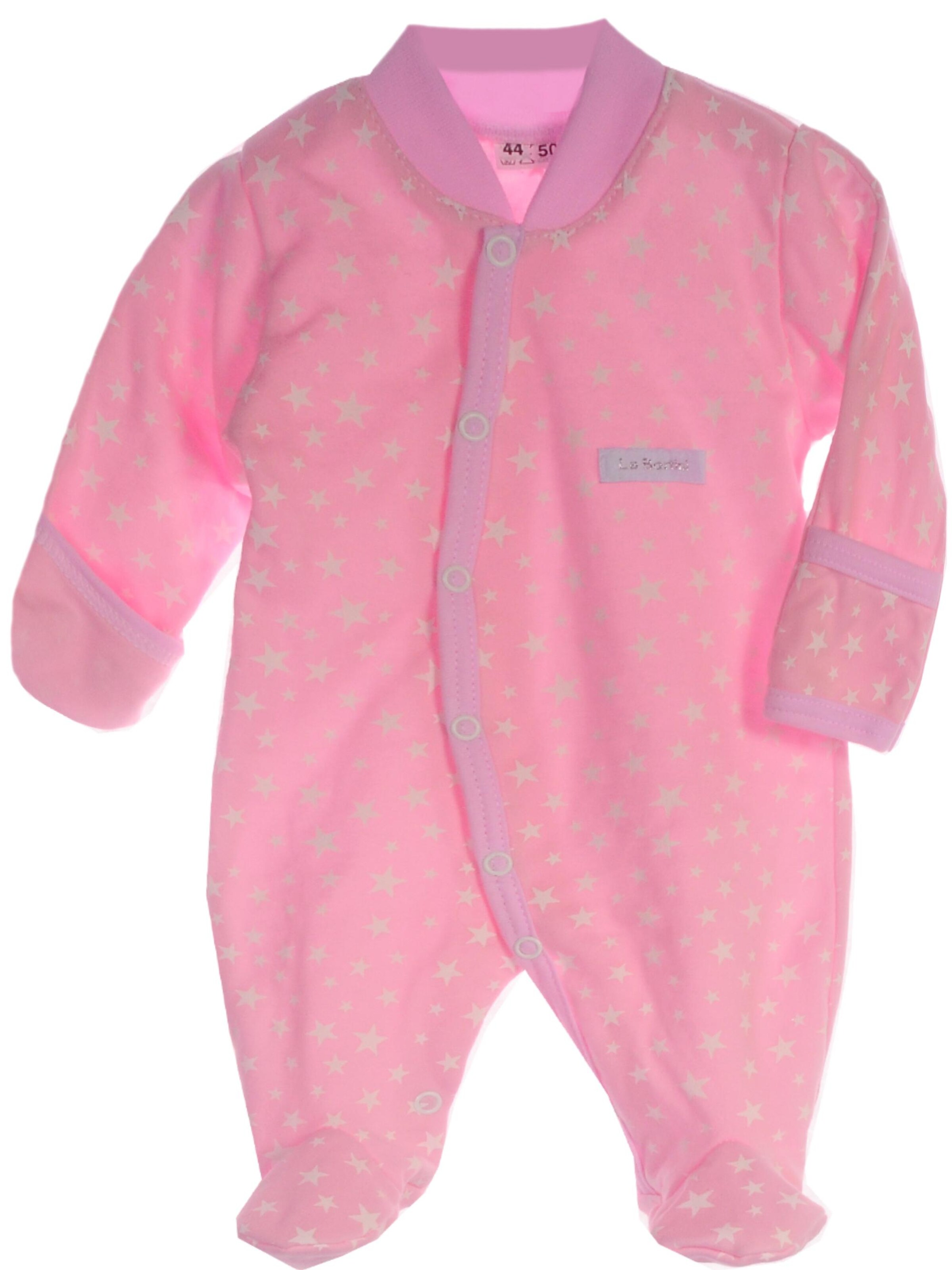 La Bortini Dungarees in Pink: front