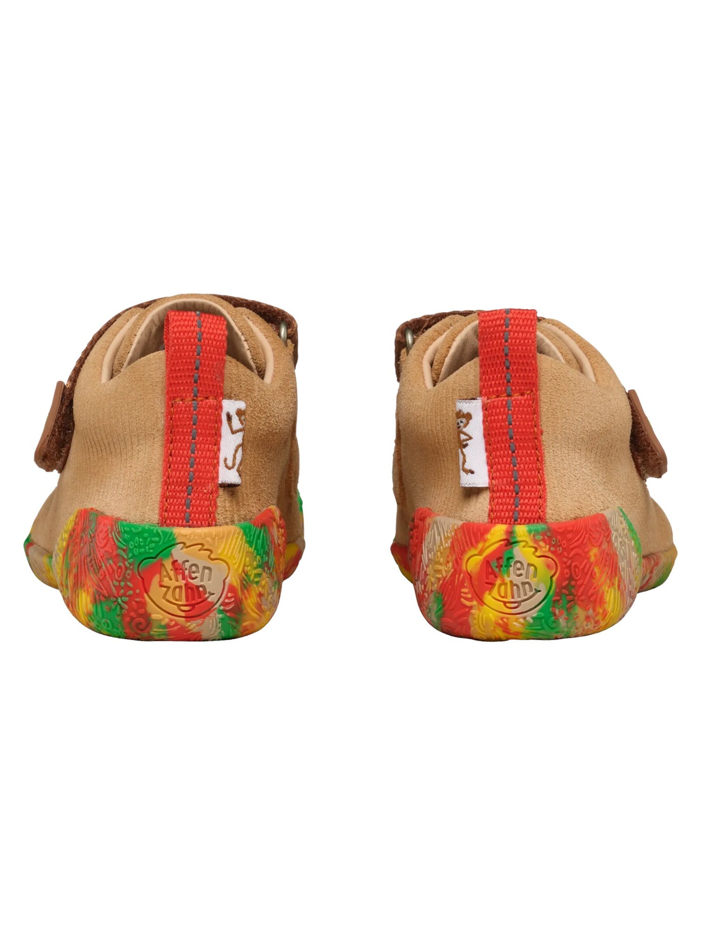 Affenzahn First-Step Shoes 'Lauflernschuh Leder Walky' in Beige