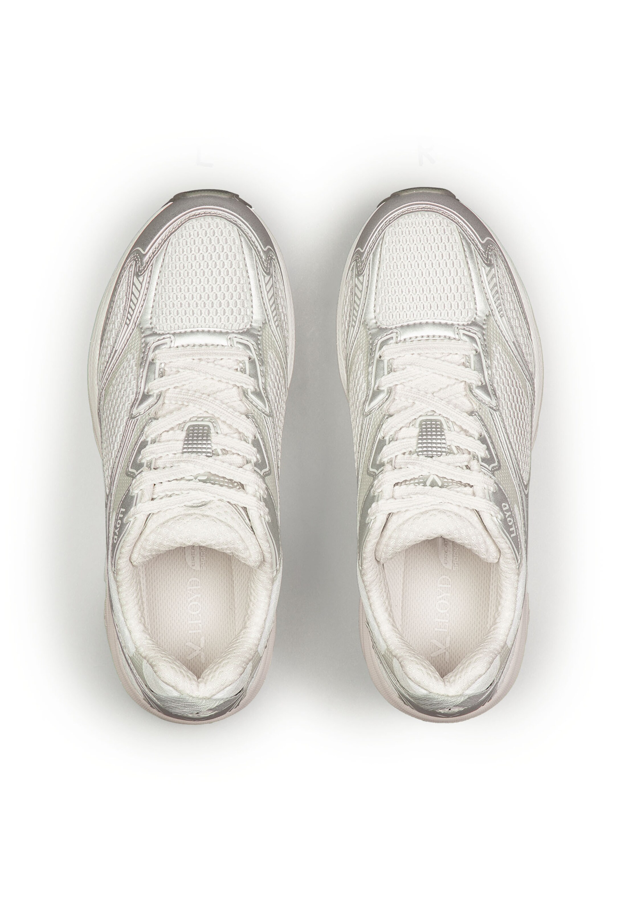 LLOYD Sneakers hoog in Zilver