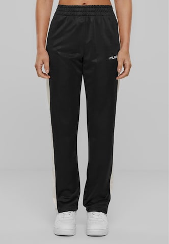 Regular Pantalon de sport 'Corporate' FUBU en noir : devant