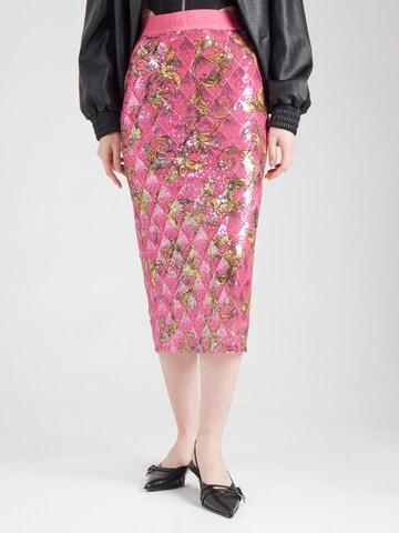 Versace Jeans Couture Spódnica w kolorze różowy: przód