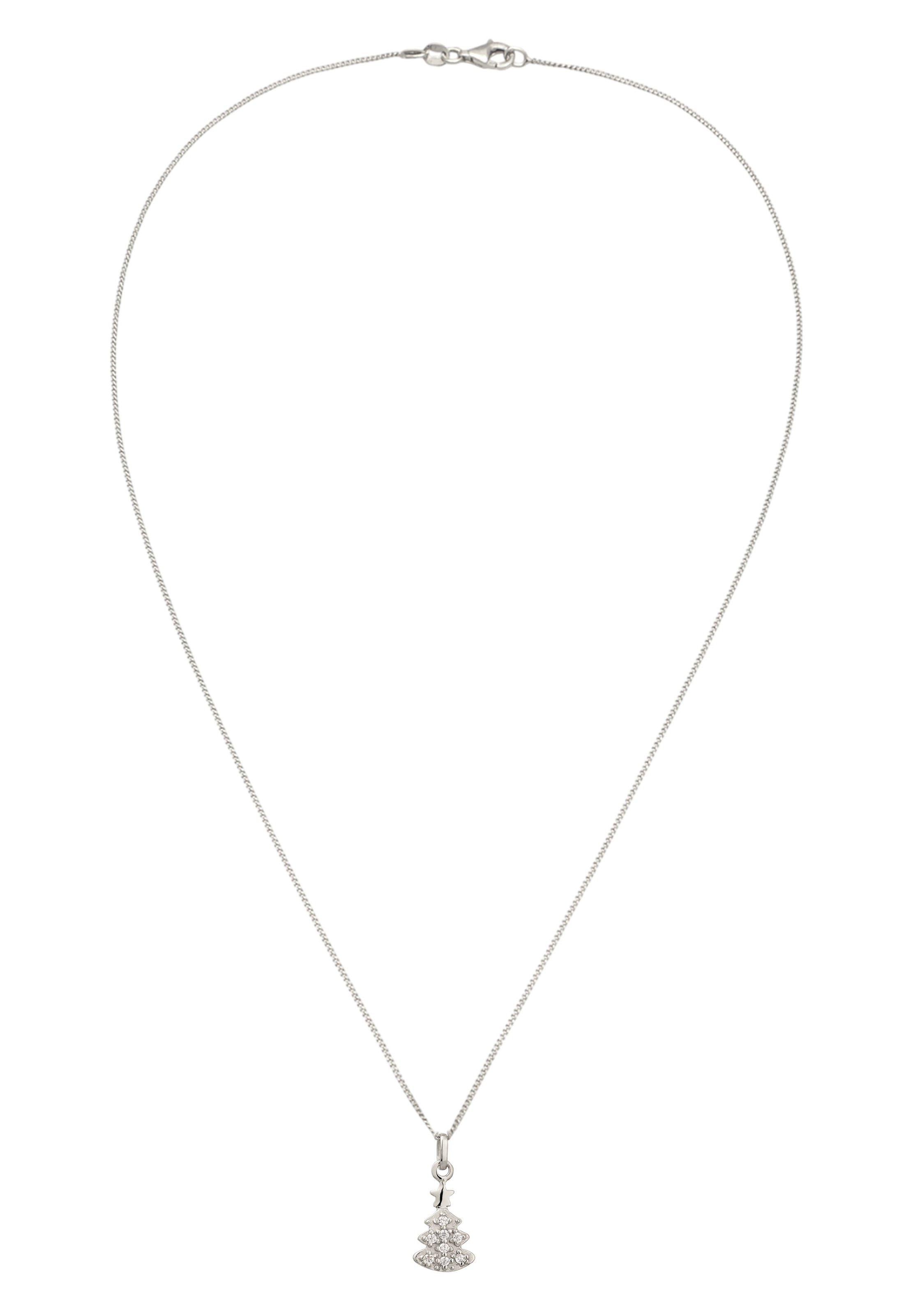 Chaîne 'Weihnachten' Elli DIAMONDS en argent : devant